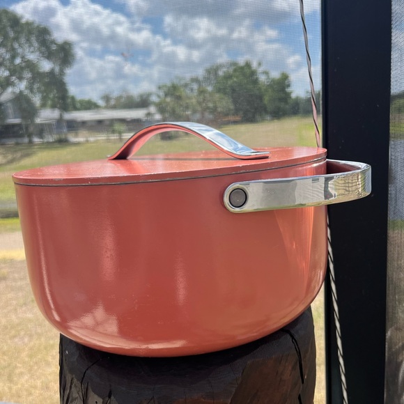 Caraway Home  Non-Stick Ceramic 6.5-Qt. Dutch Oven-Perracotta - Picture 4 of 16